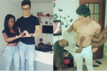 Phát hờn với cặp đôi chàng xinh nàng xấu siêu hạnh phúc 