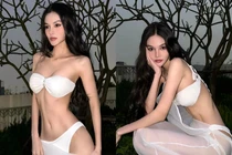 Người đẹp The New Mentor gây sốt với ngoại hình gầy "tong teo"