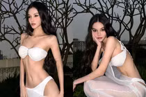 Người đẹp The New Mentor gây sốt với ngoại hình gầy "tong teo"