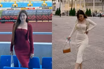 Bạn gái Đặng Văn Lâm khoe vóc dáng ngày càng không chỗ chê