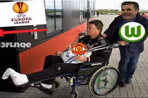 Ảnh chế bóng đá: Wolfsburg tiễn Man United xuống Cúp C2