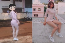 Nữ sinh Sài Gòn bất ngờ gây sốt nhờ thân hình cuốn hút