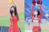 Netizen truy tìm danh tính nữ hoạt náo viên đeo khẩu trang kín mít