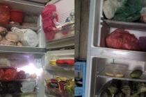 Chị em ngán ngẩm vì tủ lạnh vẫn ngập ngụa thức ăn thừa từ Tết 