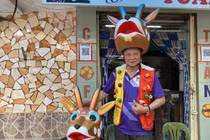 Gặp CĐV Việt Nam và câu chuyện 20 năm làm mũ linh vật SEA Games