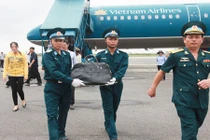 Di cốt phi công Su-22 Nguyễn Anh Tú về tới quê nhà