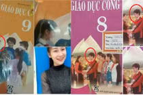 Thi nhau săn lùng "trai xinh gái đẹp" trên sách giáo khoa