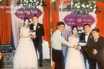 Bộ ảnh cưới 2020 như được trở về năm 2000 gây bão mạng