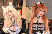 Hot girl làng cosplay khoe vòng 1 "phồn thực" gây chú ý