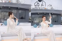 Cựu hot girl Hà thành đón sinh nhật với áo hờ hững chỉ sợ tuột