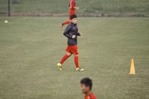 Đình Trọng và U23 Việt Nam tích cực rèn luyện chờ VL U23 châu Á