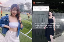 Hot girl "trứng rán cần mỡ" lộ đôi chân dài 1m13, fan hoang mang