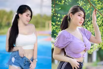 Người mẫu nội y Thái Lan khoe vòng 1, các anh "chảy máu mũi"