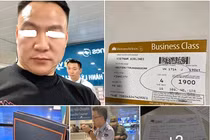 Khách VIP Vietnam Airlines bỏ quên túi LV ở khoang hạng nhất... mất luôn đồ