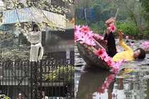 “Cười ra nước mắt” với hội chị em đam mê sống ảo với hoa