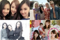 Những gia đình ai cũng xinh đẹp gây sốt