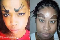 Hết hồn với những bộ lông mày kì dị của dân mạng