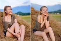 Chán hở hang phản cảm, Ngân 98 hóa "gái quê" lả lơi gây bão 