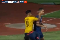 Cầu thủ Thái Lan hỗn chiến với Malaysia ở chung kết U15 AFF 2019