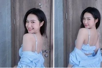 Xôn xao bức ảnh "tiểu thư Hà thành" Doãn Hải My khoe lưng trần