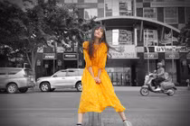 Dân mạng phát sốt với “hot trend” chụp ảnh điểm màu khác biệt