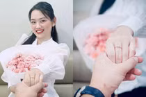 Hoa khôi bóng chuyền Thu Hoài khoe bạn trai, netizen sắp ăn cỗ