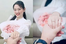 Hoa khôi bóng chuyền Thu Hoài khoe bạn trai, netizen sắp ăn cỗ