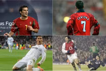 Những ngôi sao bóng đá tỏa sáng trong chiếc áo số 7