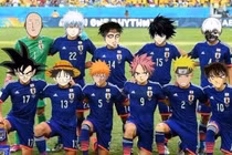 Ảnh chế bóng đá: Thắng Đức, toàn bộ cầu thủ Nhật hóa Anime