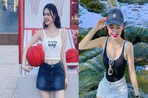 Rời sống đài Nghệ An, nữ MC Gen Z khoe da trắng như bông bưởi