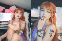 Hot girl Nhật Bản trổ tài cosplay Nami, nuột nà không tì vết