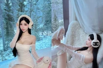 “Bạch Tuyết” hiện đại với da trắng môi đỏ ngắm là mê