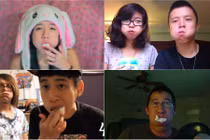 Biểu cảm khó đỡ của teen Việt khi nhét kẹo đầy mồm