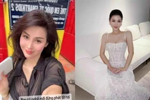 Bất ngờ danh tính bà mẹ nóng bỏng đứng "phát tờ rơi" cổng trường