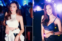 Mặc quyến rũ đi countdown, cô gái Thái Lan khoe thân “rực lửa“