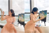 Bị antifan tố vẽ tranh làm màu, hot girl Sài thành nói gì?