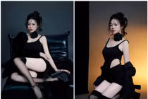 "Hot girl phòng gym" đất Mỏ sở hữu thân hình chữ S "vạn người mê"