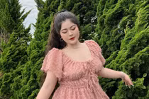 Đẹp lệch chuẩn, nàng béo Kiên Giang khéo lên đồ cực xinh