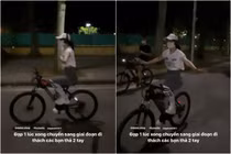 Đạp xe kiểu này, hot girl Lê Bống nhận đủ chỉ trích từ netizen