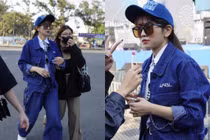 Xuống phố, Lê Bống khiến fan bất ngờ với style "cực chiến"