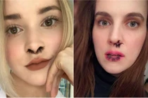Dân mạng “tá hỏa” với trào lưu gắn lông mũi kinh dị