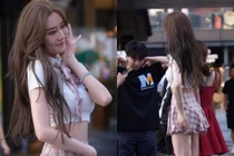 Ngán ngẩm phong cách váy ngắn "cũn cỡn" của dàn nữ sinh