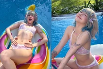 Ciin diện bikini nóng bỏng chào hè, fan nhận không ra