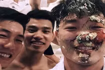 Đội trưởng U23 Việt Nam bị đồng đội “troll” đúng dịp sinh nhật