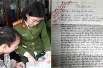 Xúc động lá thư gửi nữ cảnh sát hộ tịch
