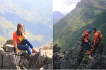 Giới trẻ đùa giỡn với tử thần trên đèo Mã Pì Lèng