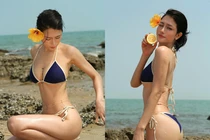 Gái xinh "đất Mỏ" mặc bikini chào hè khoe body "mướt mắt"