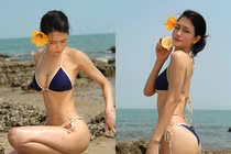 Gái xinh "đất Mỏ" mặc bikini chào hè khoe body "mướt mắt"