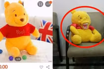 Đặt gấu bông online, khách hàng "hết hồn" nhận quái vật kỳ dị