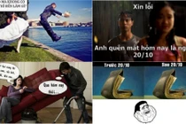 Các anh em chế ảnh hài hước dịp 20/10